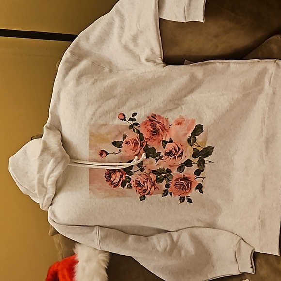 Floral hoodie - Picture 1 of 5